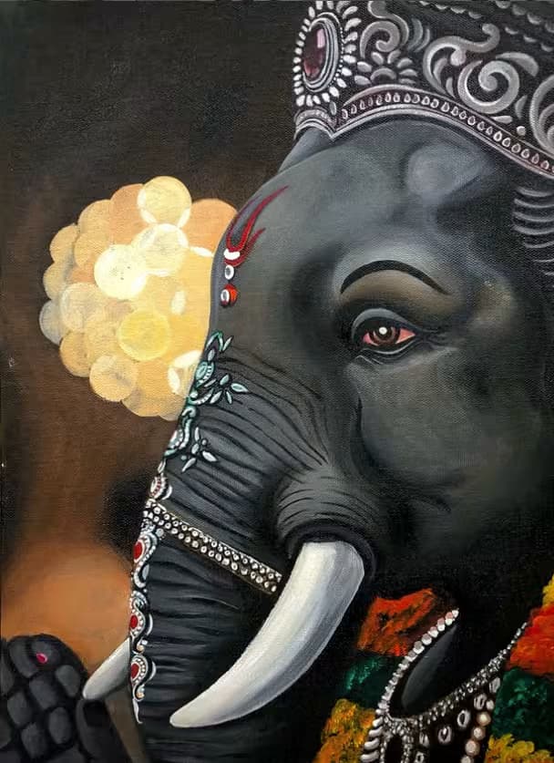 Art by KK - Charcoal Sketch